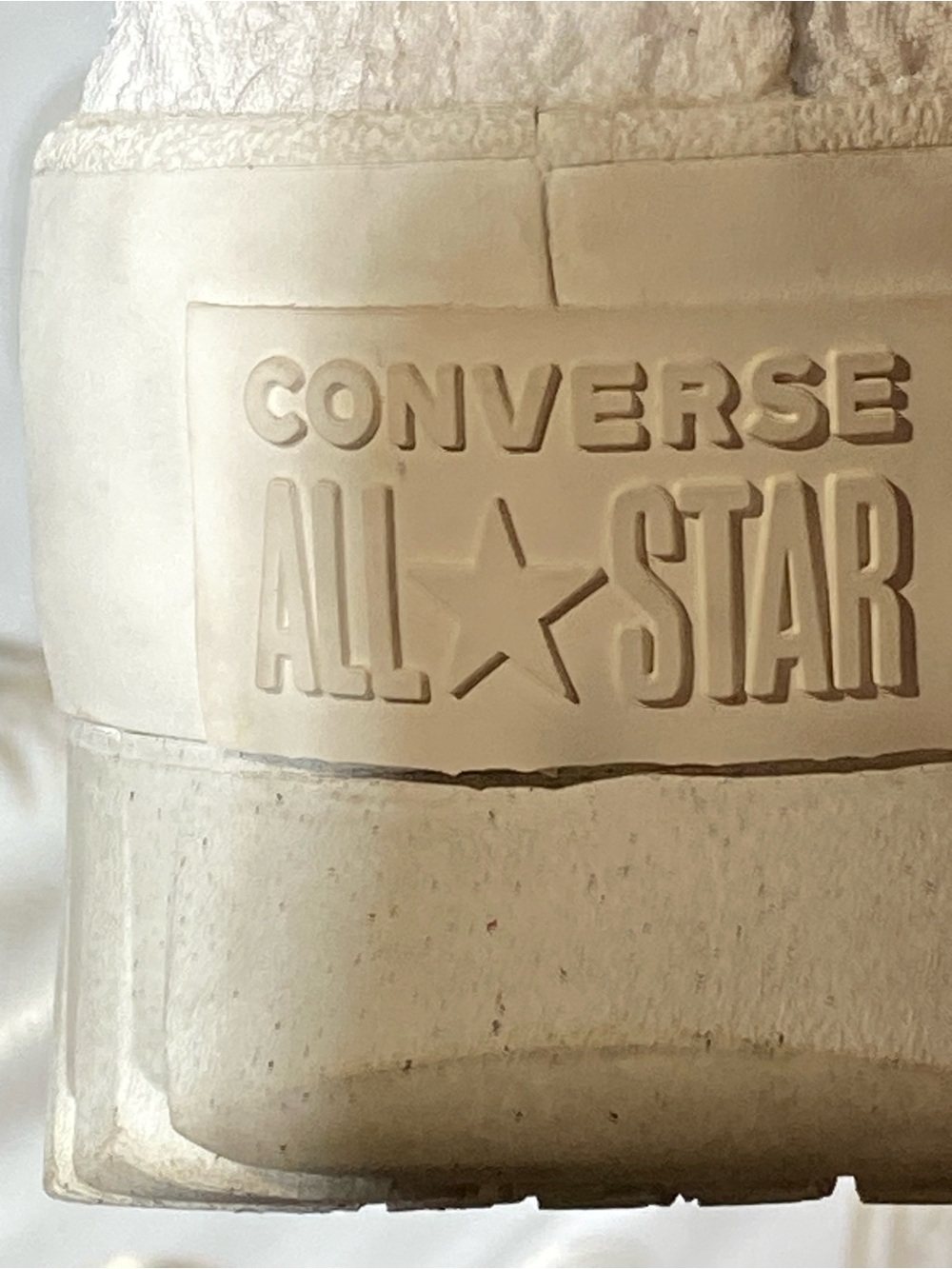 Converse Cream High-Top Canvas Sneakers - Picture 12 of 16